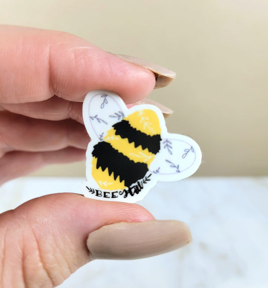 Bee Still Mini Sticker
