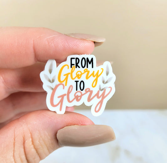 Glory to Glory Mini Sticker