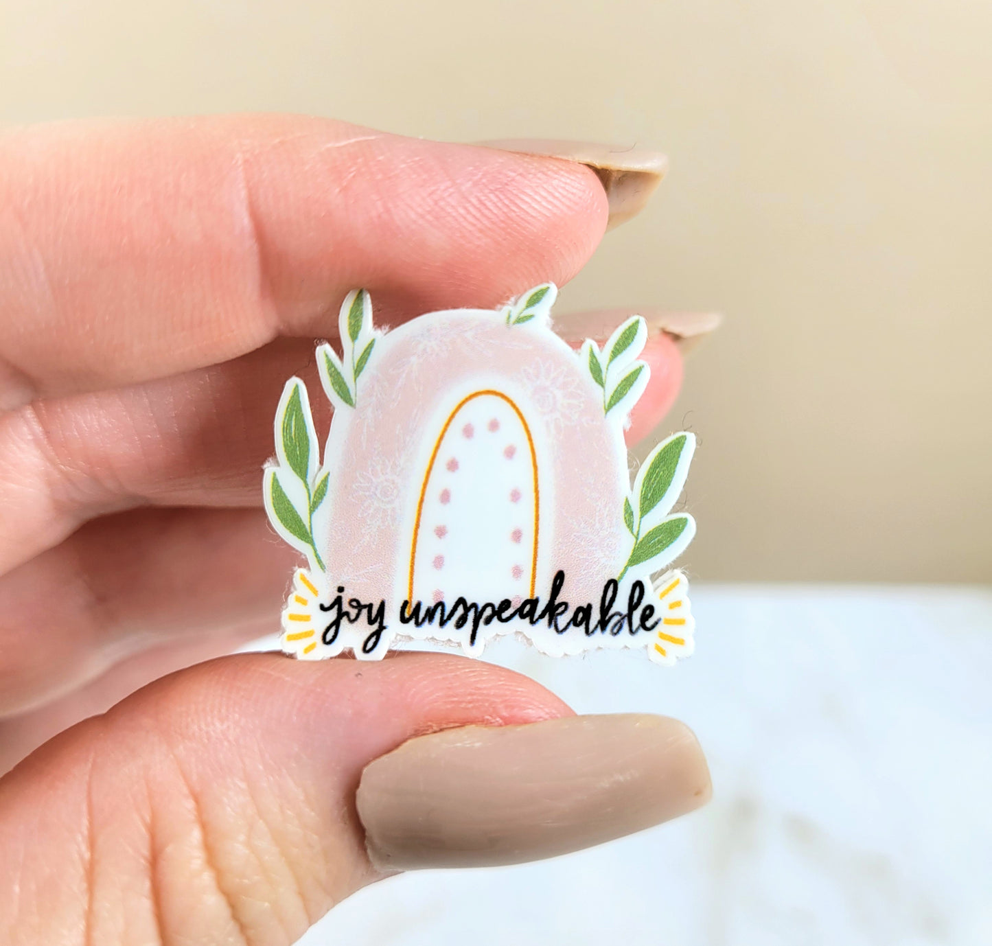 Joy Unspeakable Rainbow Mini Sticker