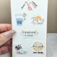 Refill Your Cup 5pk Mini Stickers