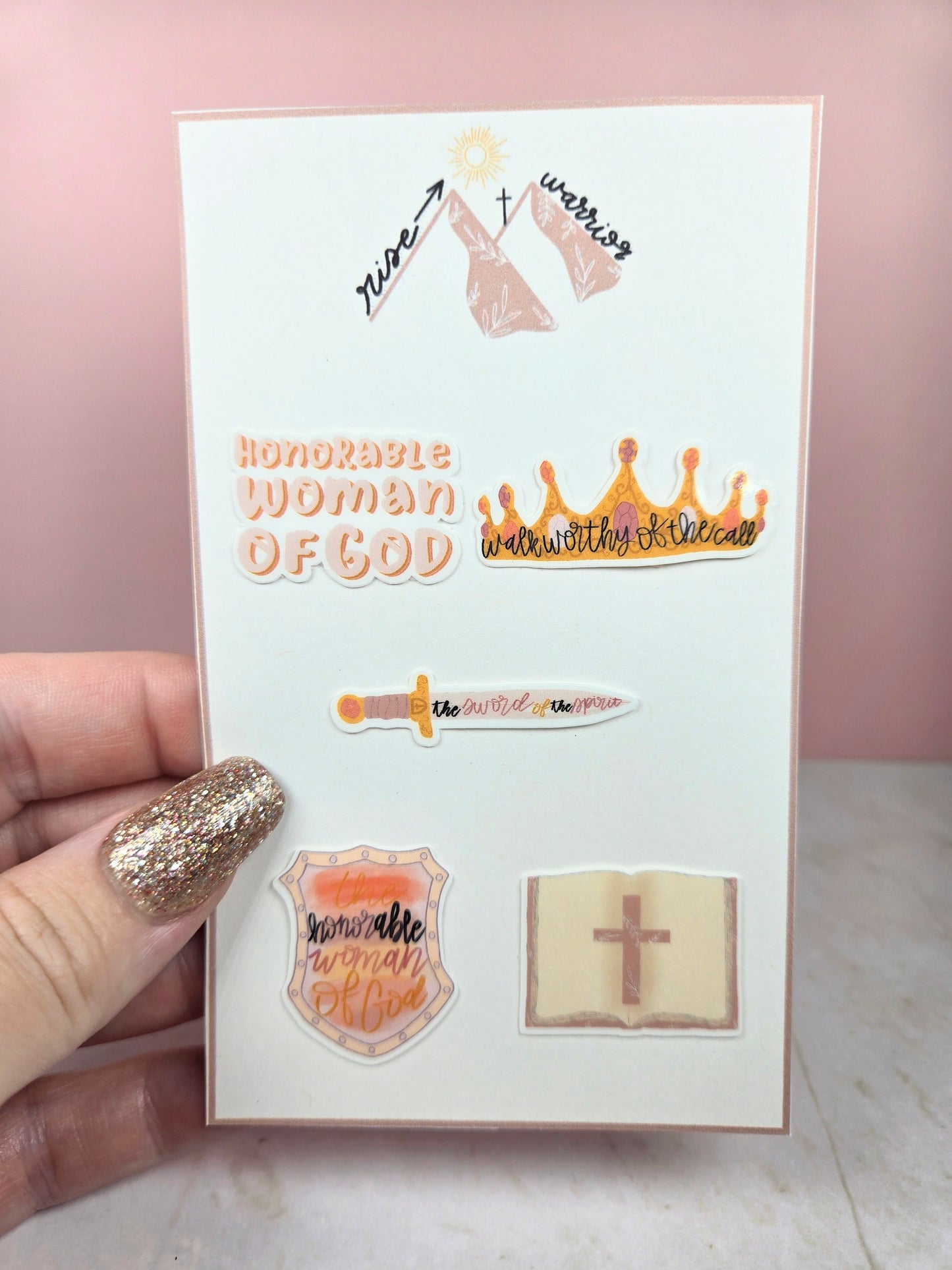 Honorable Woman 5pk Mini Stickers