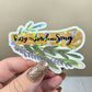 Holographic Sing the Lord a New Song Sticker