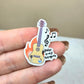 Praise Is My Weapon Guitar Mini Sticker