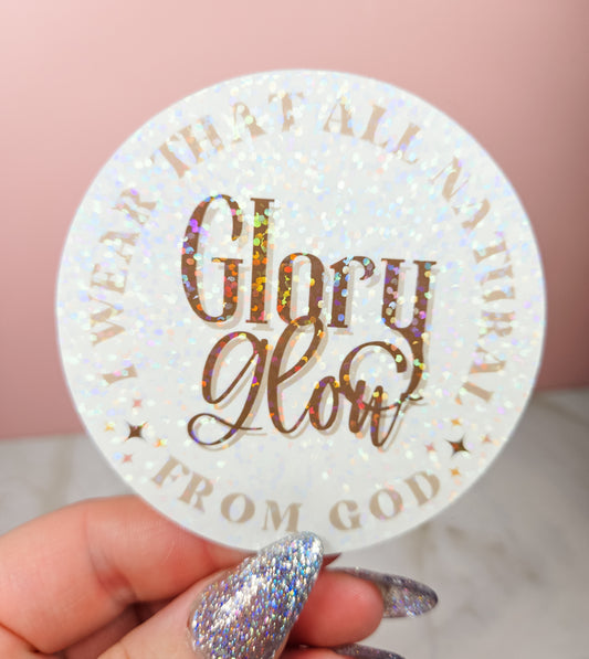 Glory Glow Sticker