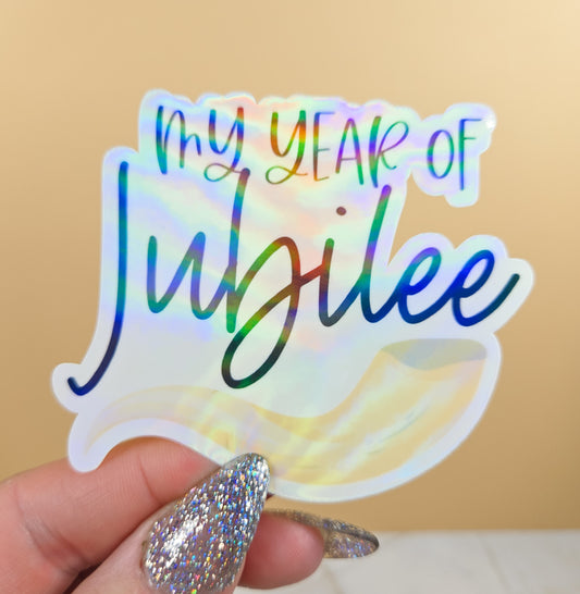 My Year of Jubilee Sticker
