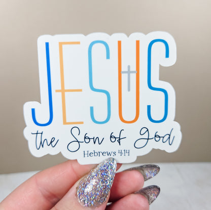 Jesus the Son of God Sticker