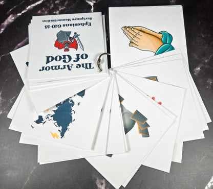 The Armor of God Scripture Memorization Cards