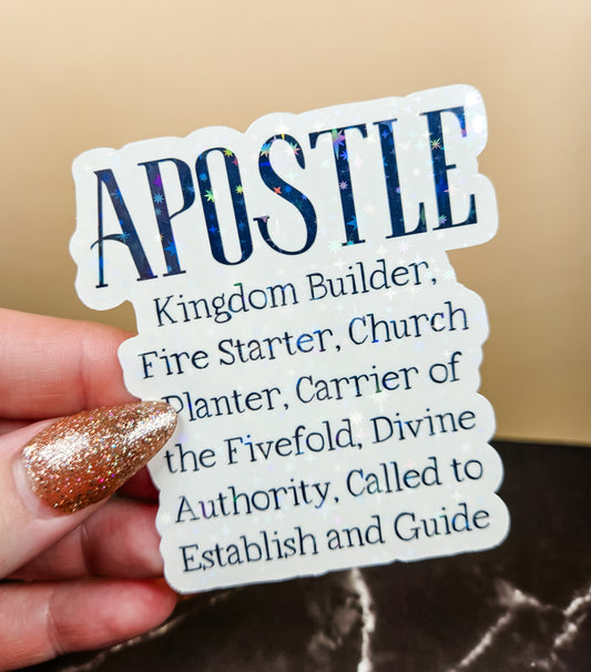 Apostle Sticker