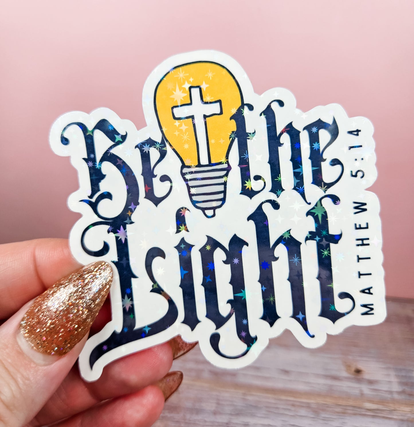 Be the Light Sticker