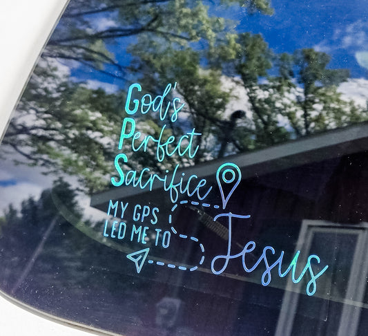 My GPS Car Decal