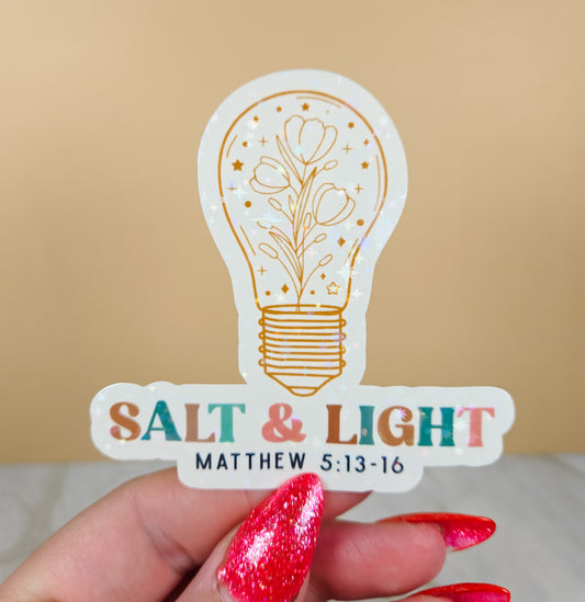 Salt & Light Sticker