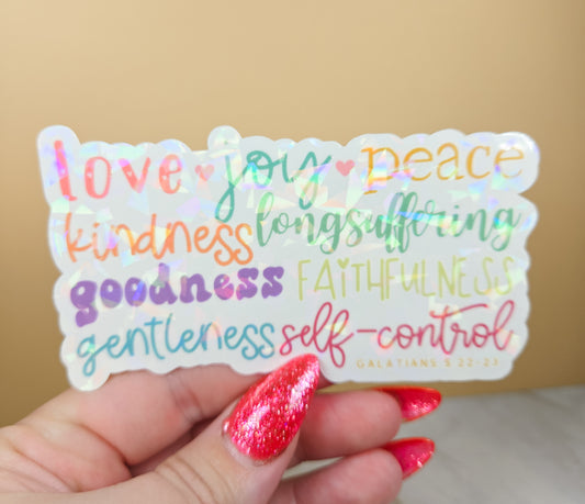 Fruit of the Spirit Sticker