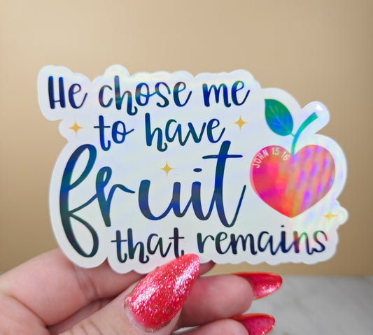 Fruit that Remains Sticker
