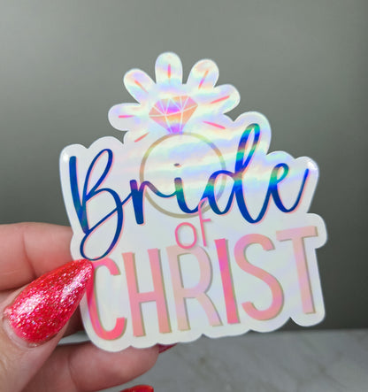 Bride of Christ Sticker
