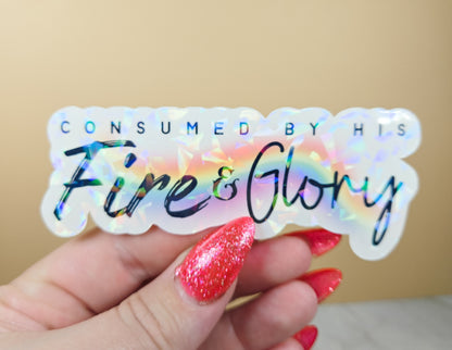 Fire & Glory Sticker