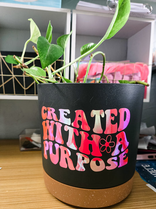 Created With A Purpose Car Decal