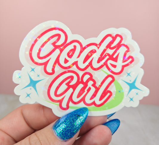 God's Girl Sticker