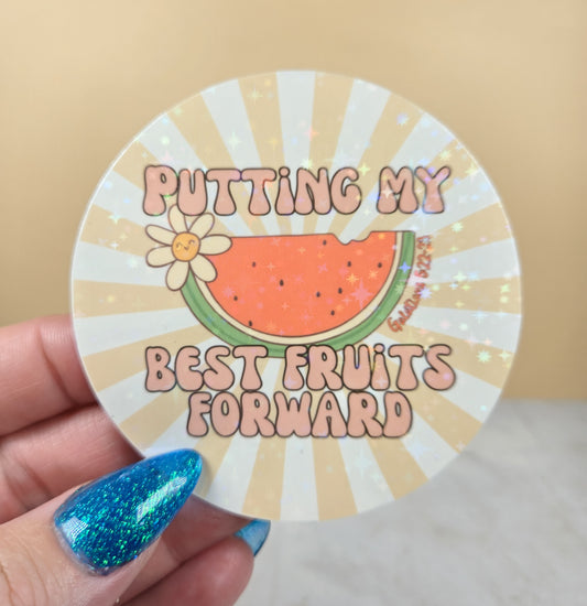 Best Fruits Forward Sticker