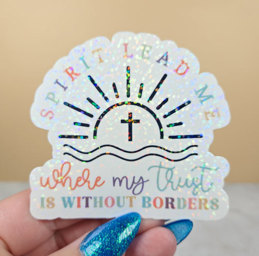 Trust Without Borders Sticker
