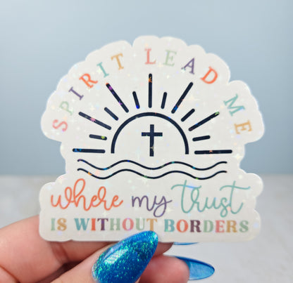 Trust Without Borders Sticker