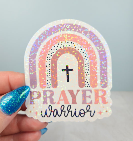 Prayer Warrior Sticker