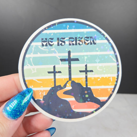 He is Risen Sticker