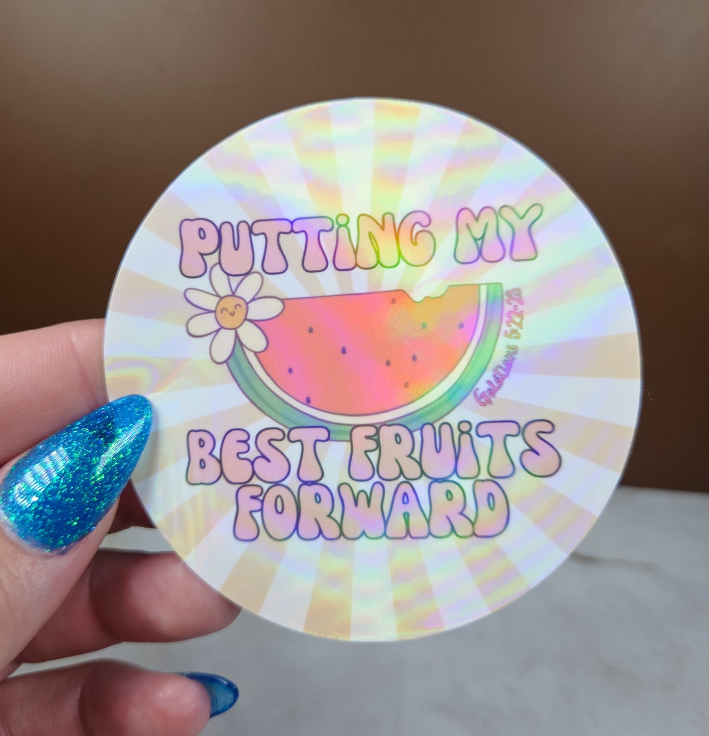 Best Fruits Forward Sticker