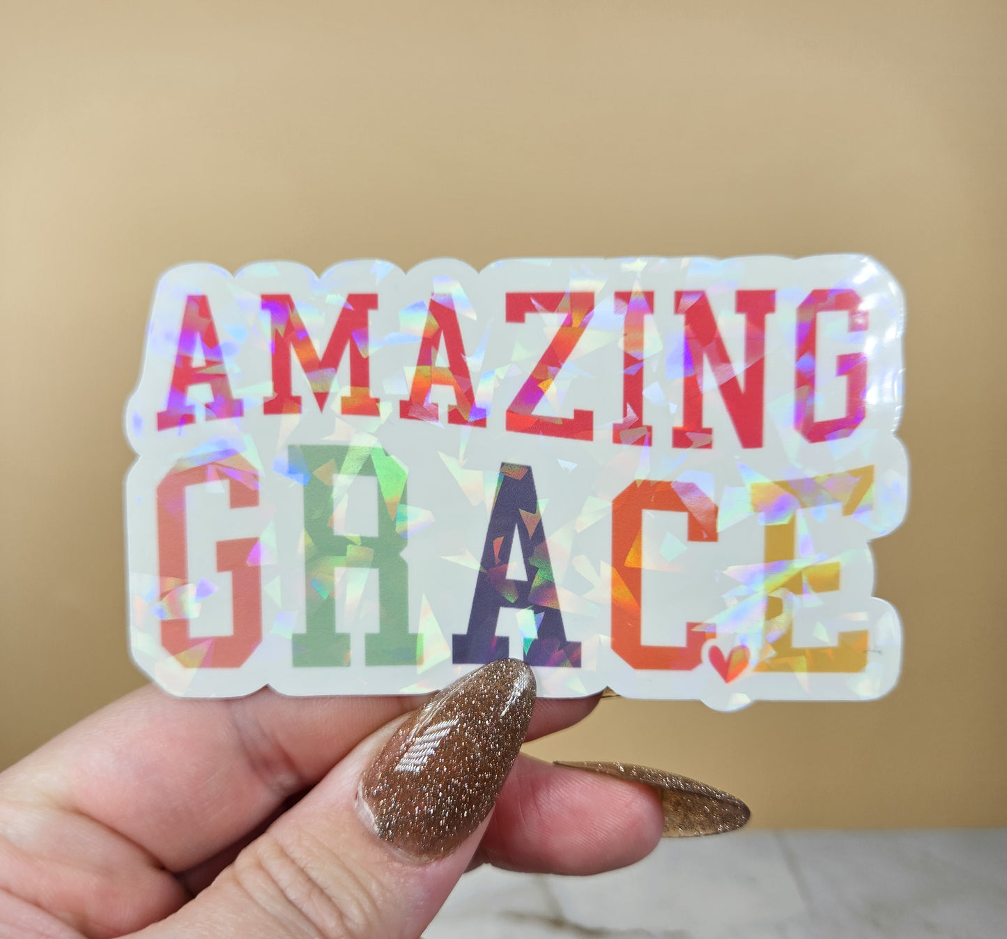 Amazing Grace Sticker