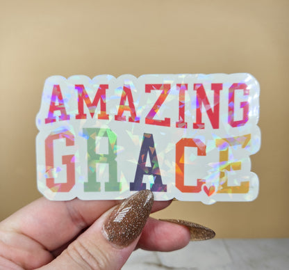 Amazing Grace Sticker