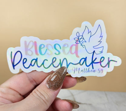 Blessed Peacemaker Sticker