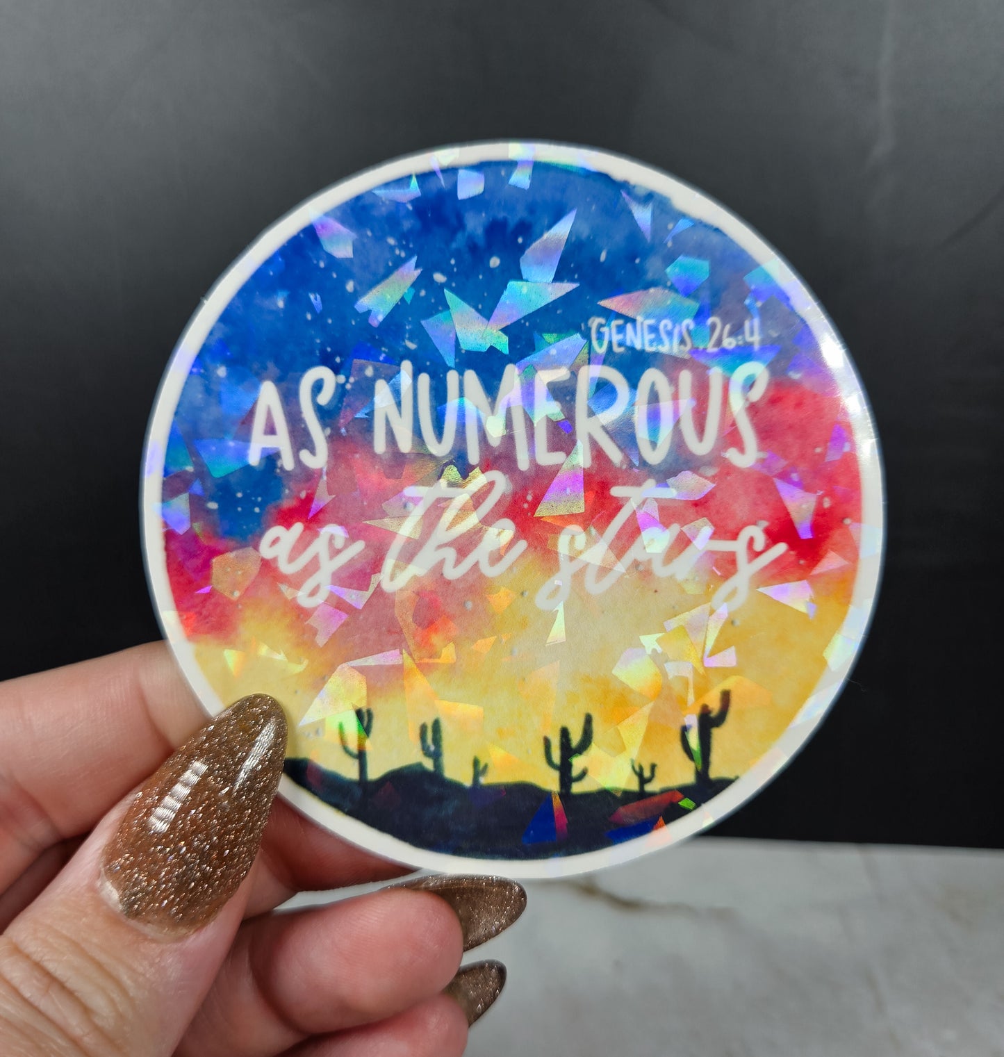 As Numerous as the Stars Sticker