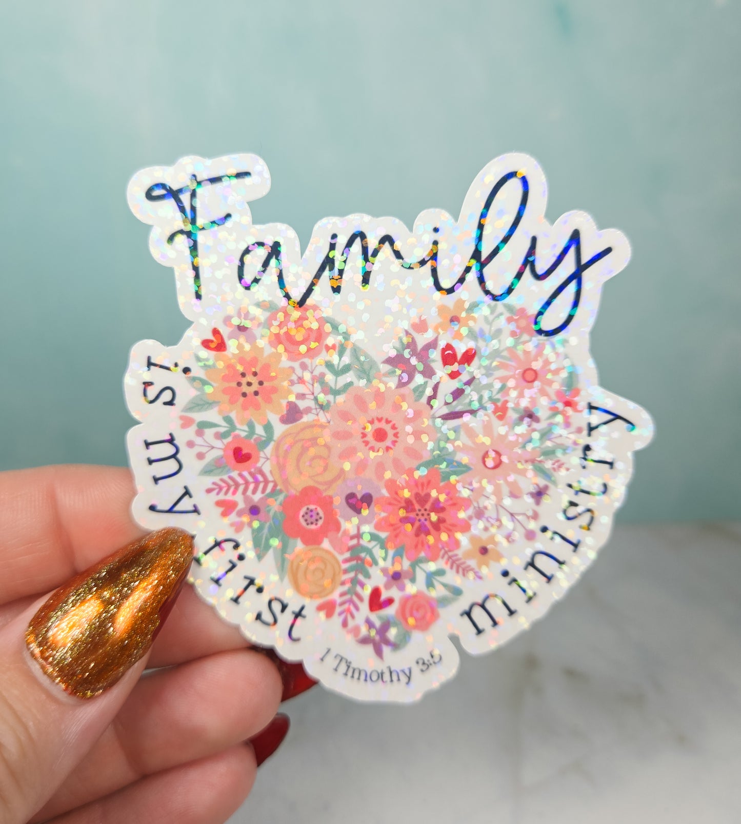 Family is my First Ministry Sticker