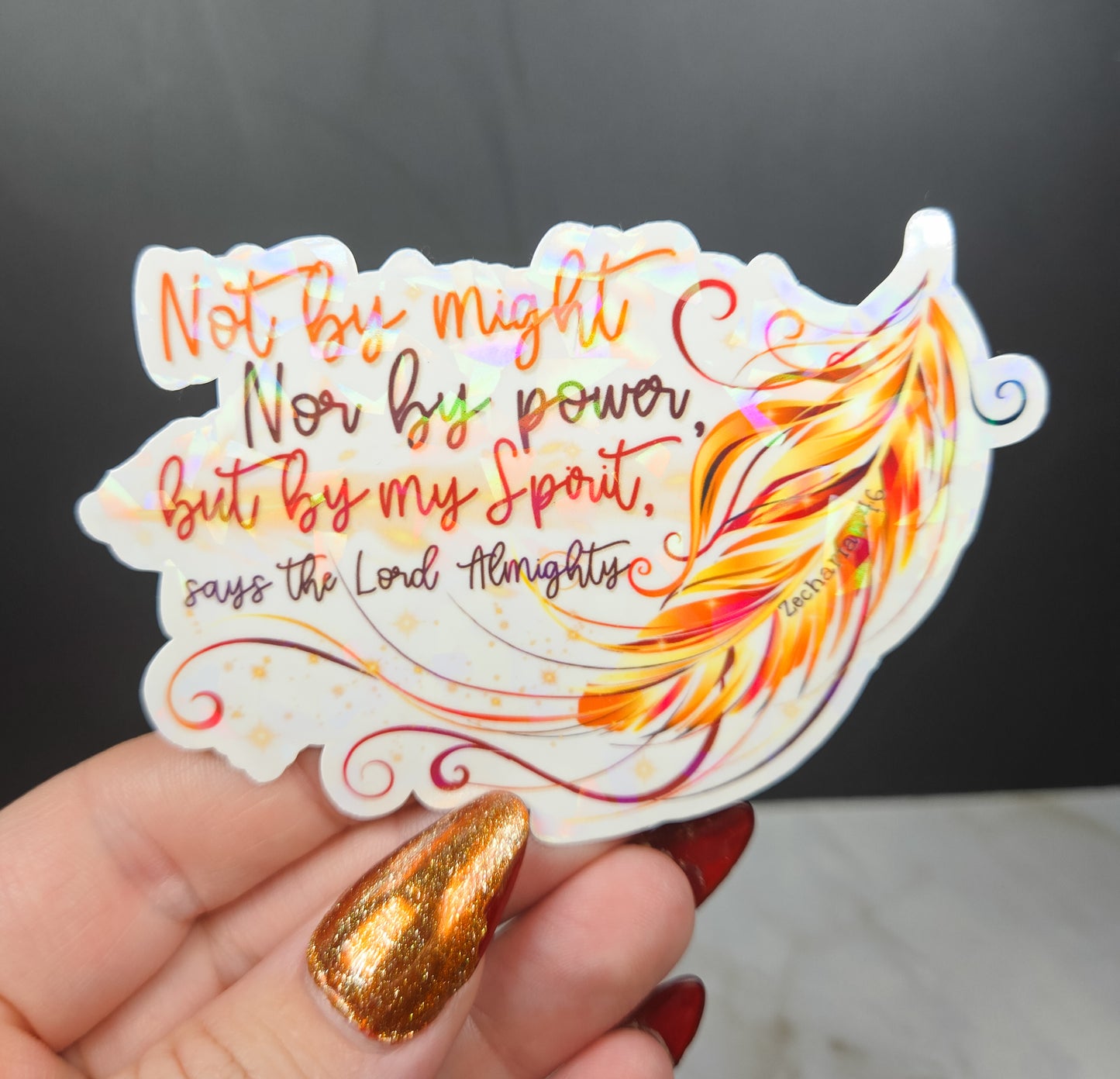 By My Spirit Sticker