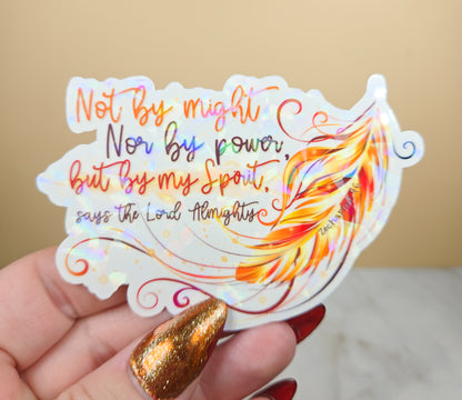 By My Spirit Sticker