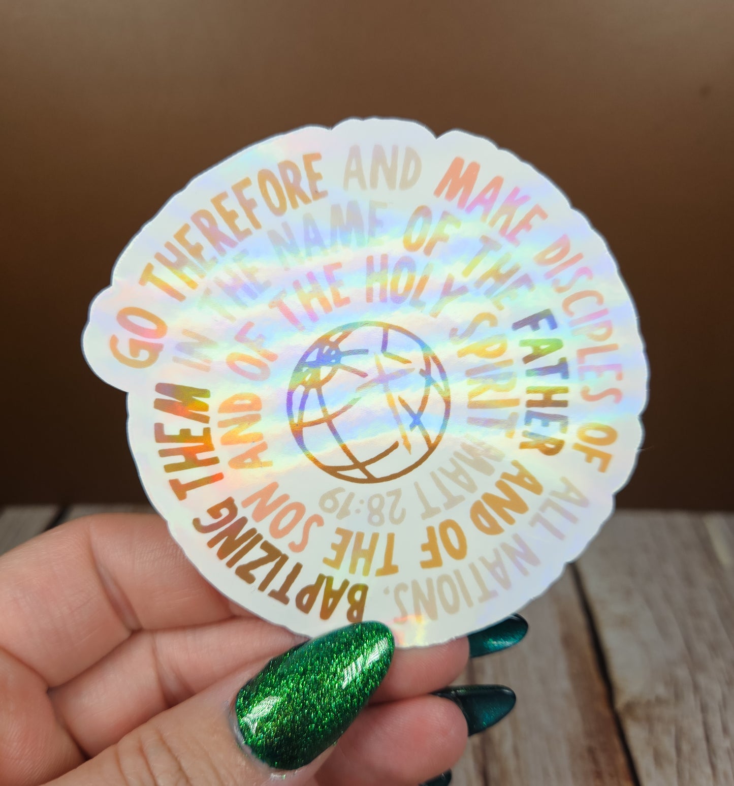 Make Disciples Evangelism Sticker