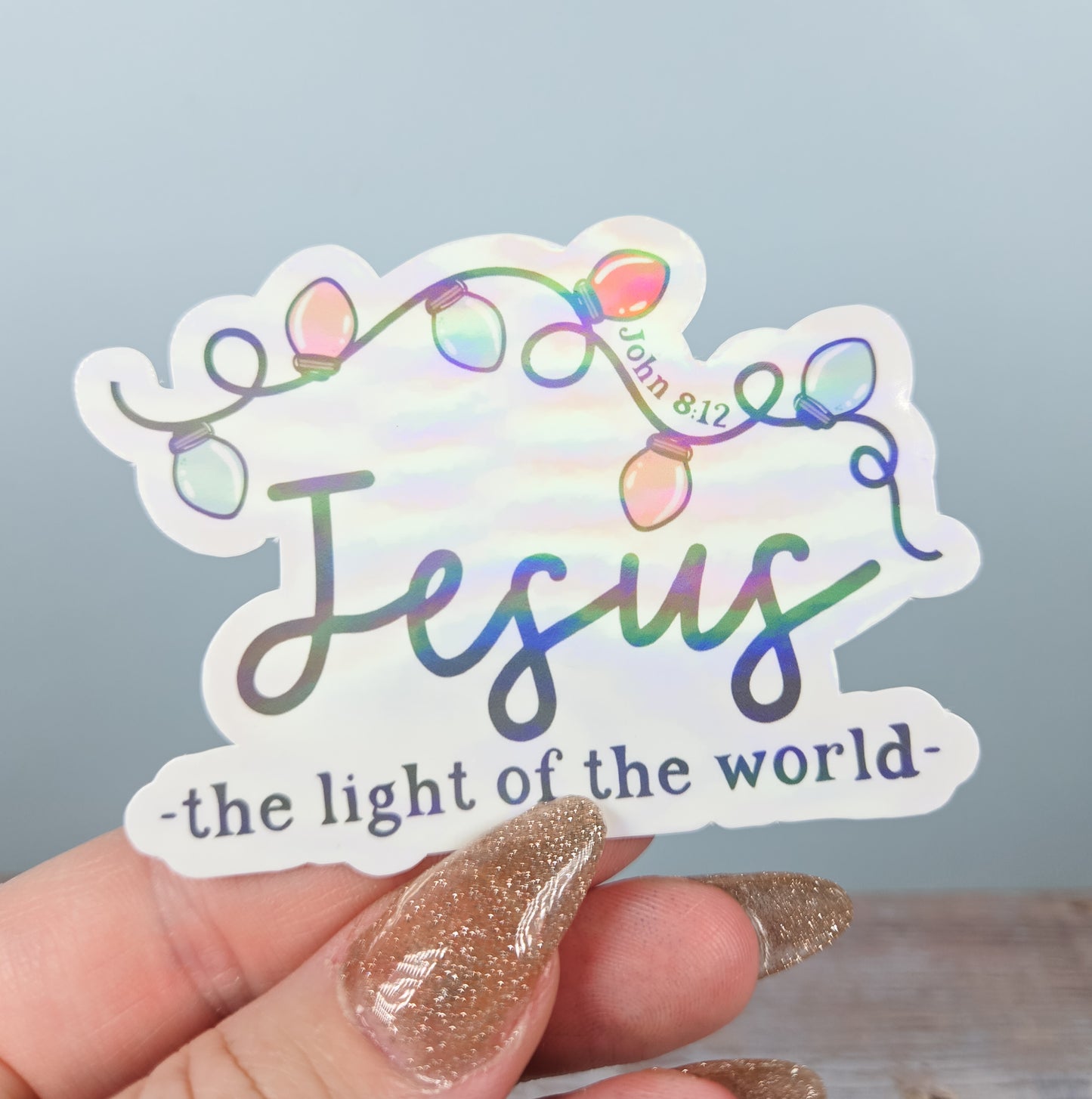 Jesus the Light of the World Sticker