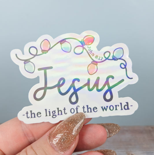 Jesus the Light of the World Sticker