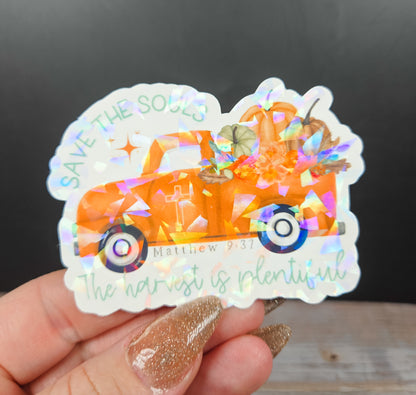 The Harvest Truck Sticker