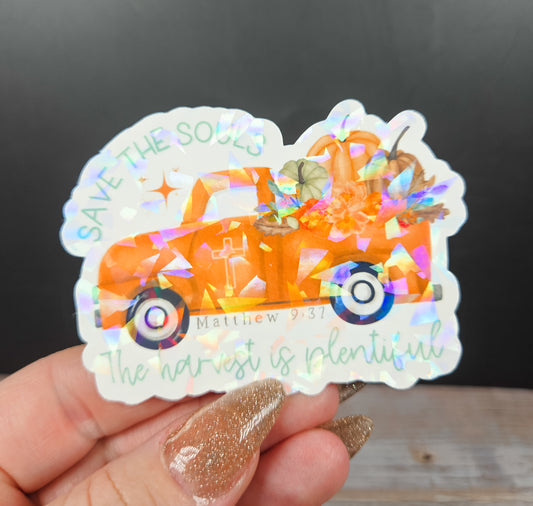 The Harvest Truck Sticker