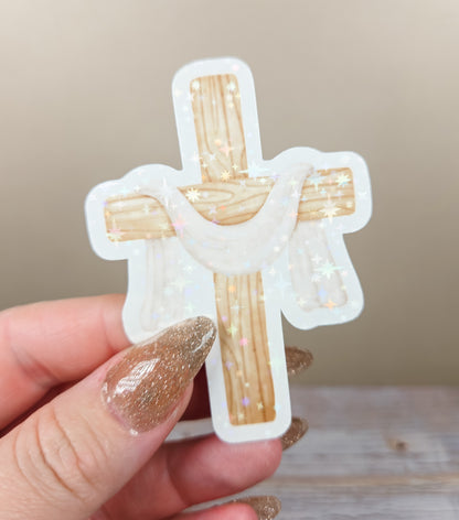 Cross Sticker