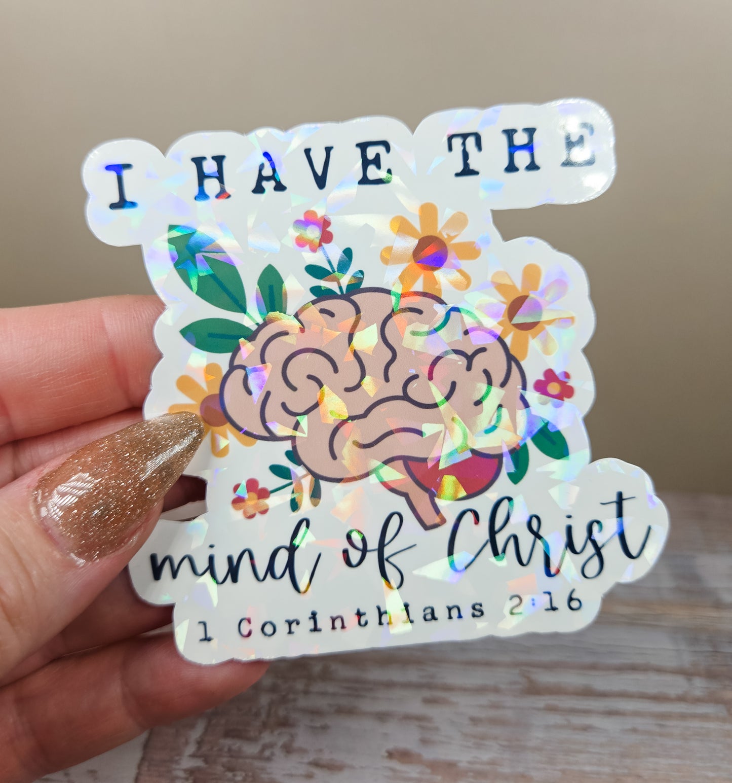 Mind of Christ Sticker
