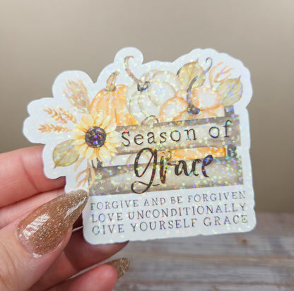 Season of Grace Sticker