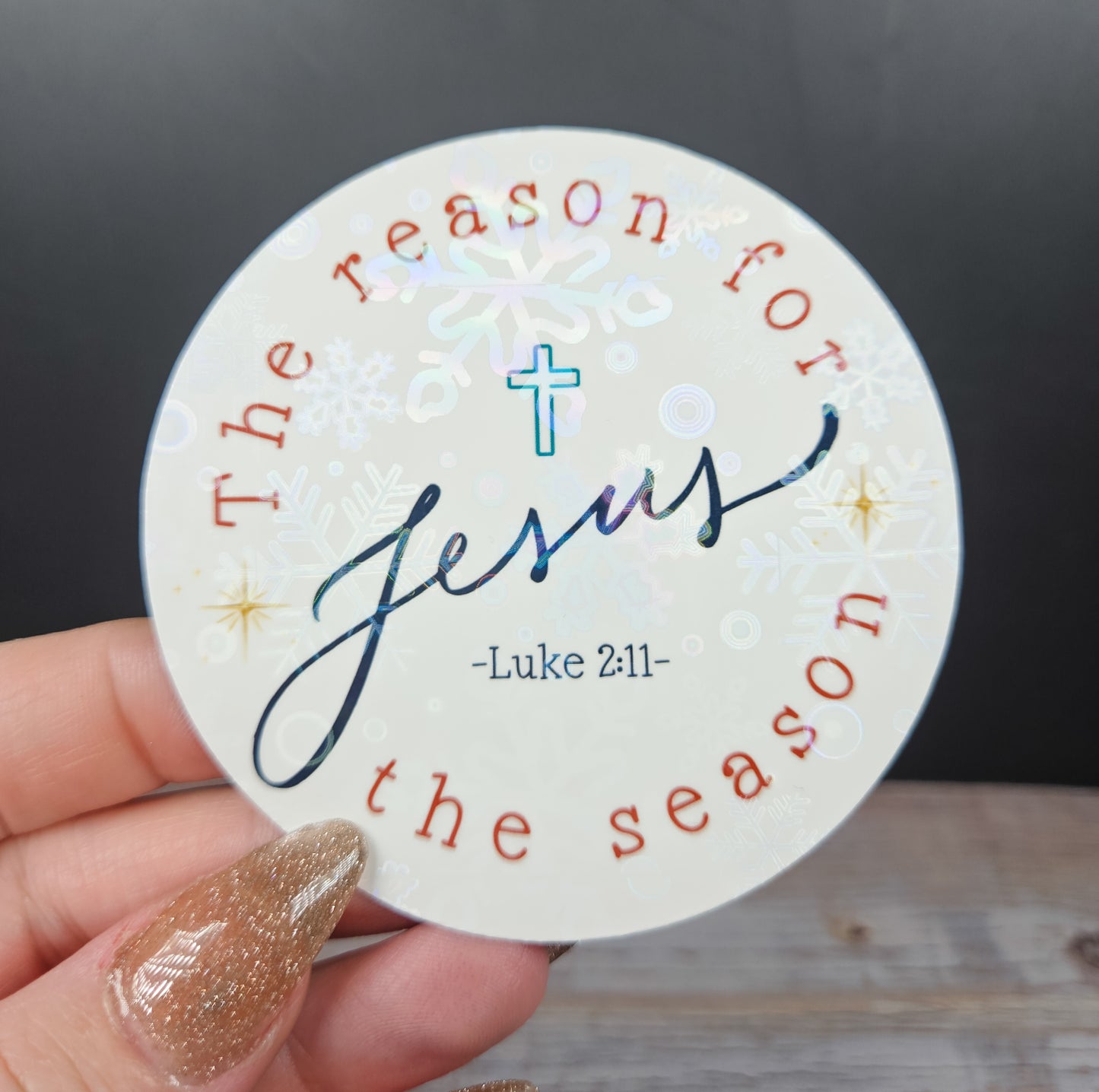 Jesus is the Reason for the Season Sticker