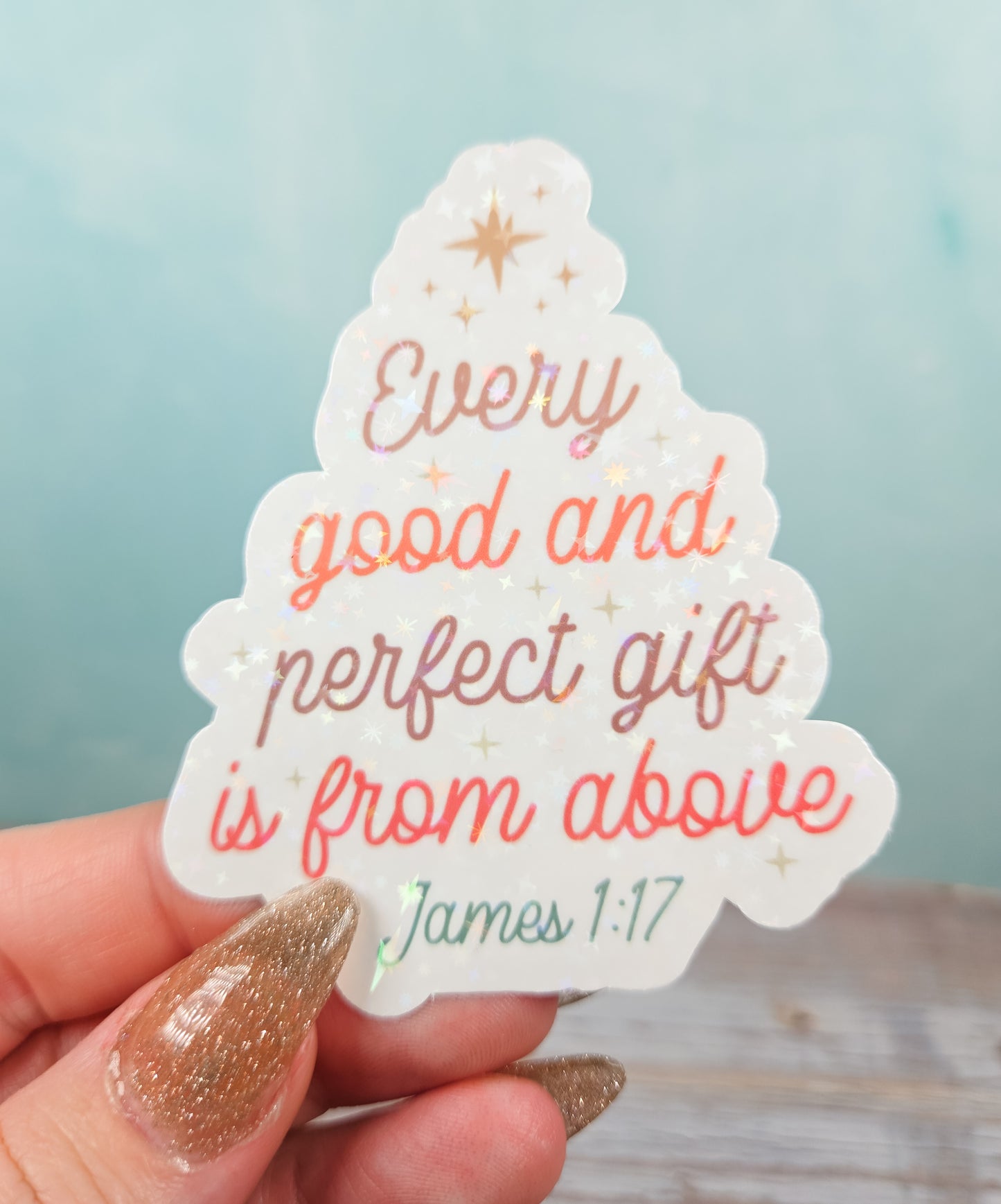 Gift from Above Sticker