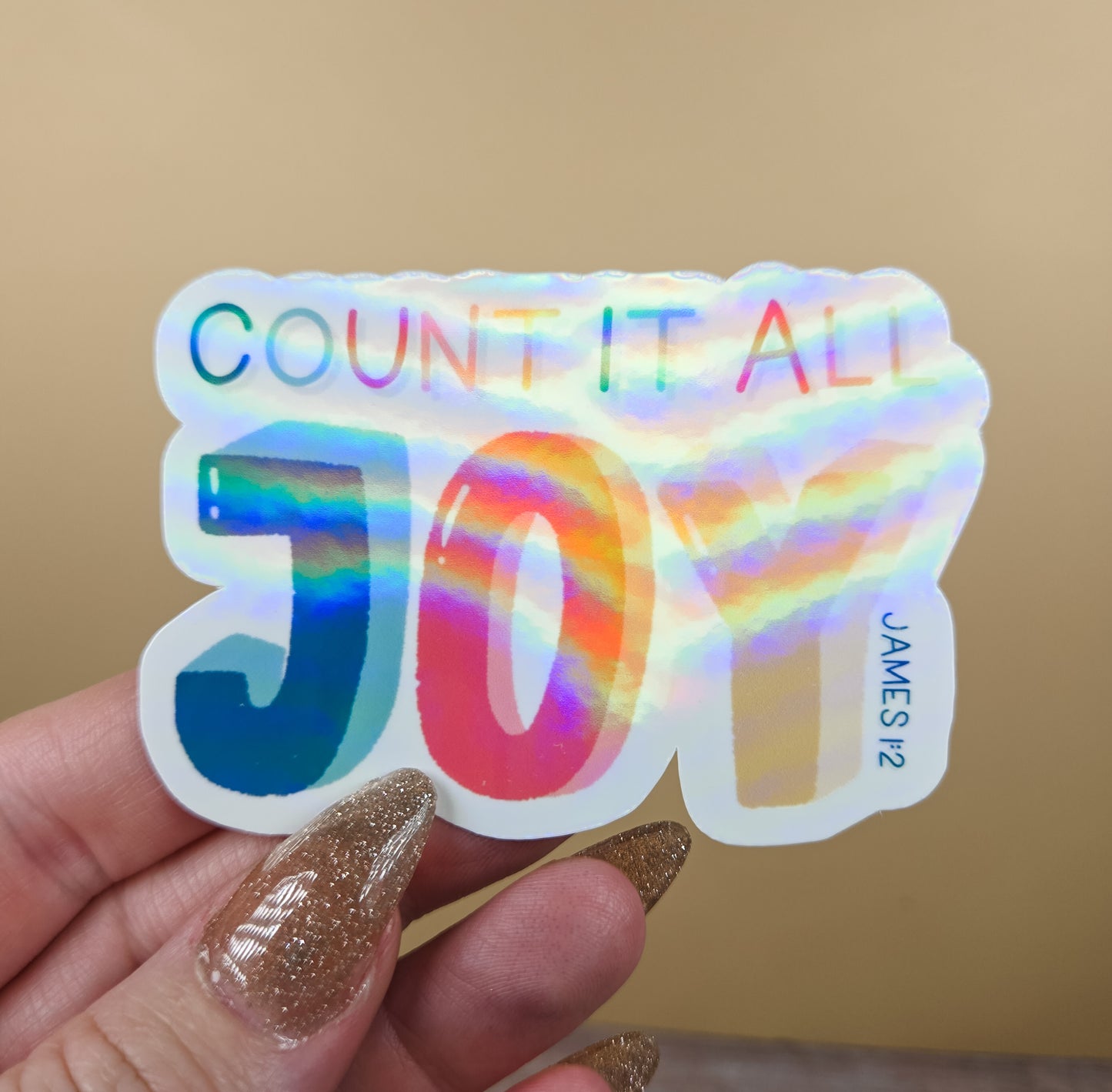 Count it All Joy Sticker