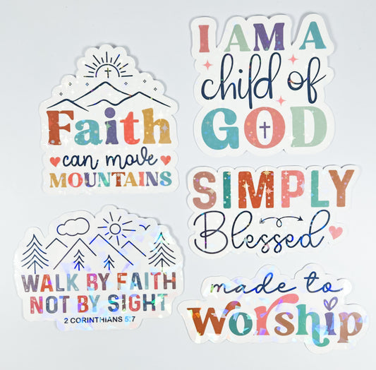 $5 Bundle 5pk Stickers #35