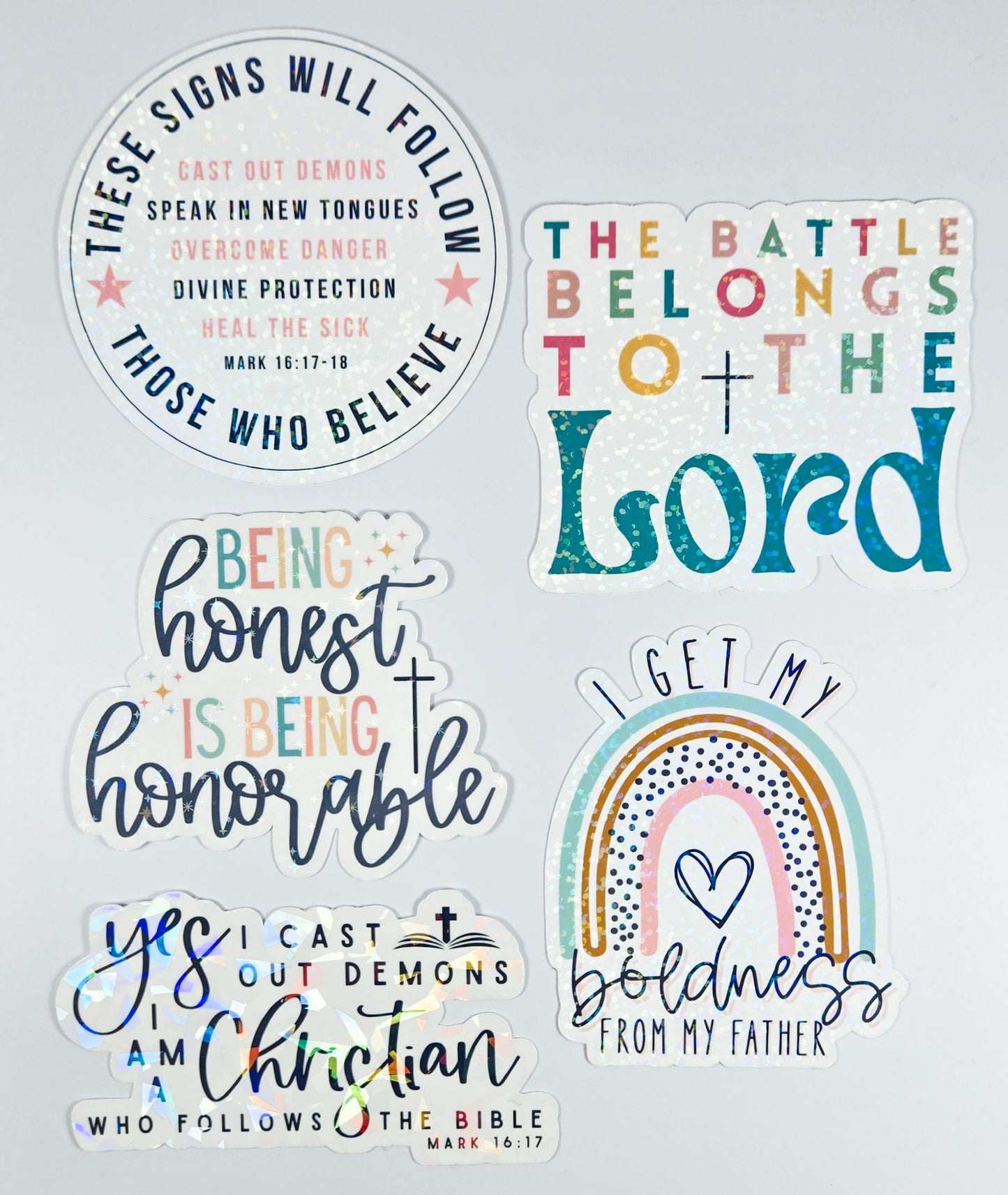 $5 Bundle 5pk Stickers #38