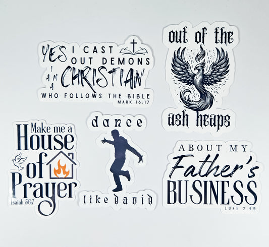 $5 Bundle 5pk Stickers #48
