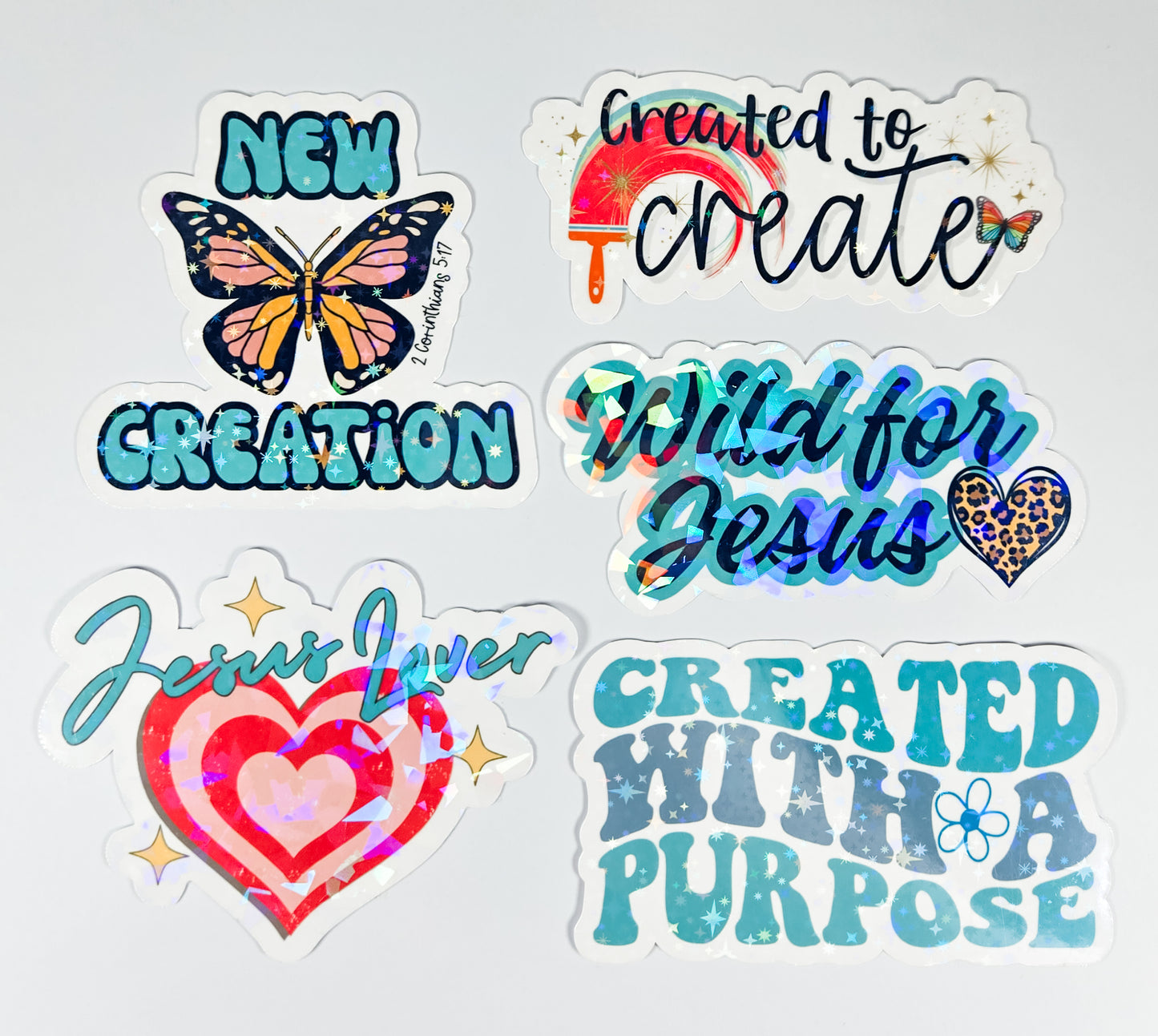 $5 Bundle 5pk Stickers #50