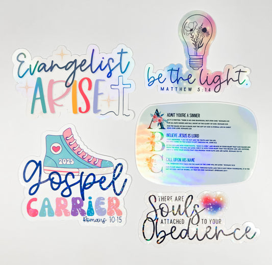 $5 Bundle 5pk Stickers #56